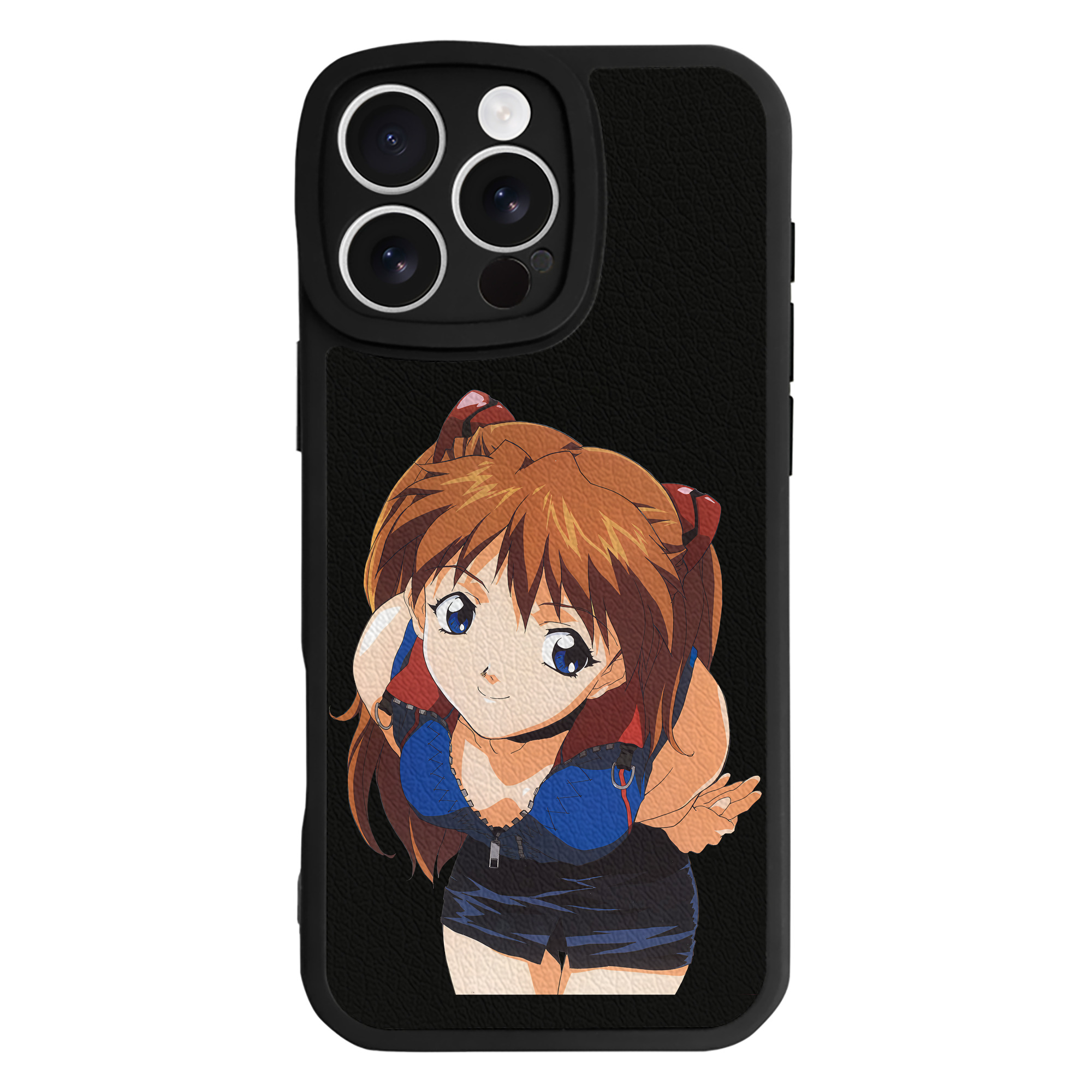 （画像用） EVA 新世紀エヴァンゲリオン 【iPhone 16シリーズ対応】シリコンスマホケース（レザー調） 材質：シリコン